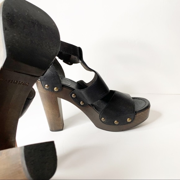 Stuart Weitzman Black Gladiator Sandals SZ 10 - Picture 7 of 9